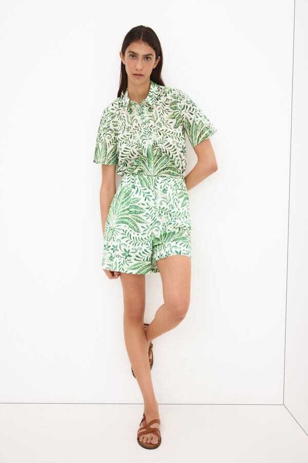 Pedro del Hierro Bermuda shorts CLASSIC Green