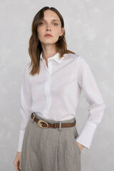 Pedro del Hierro Easy iron basic shirt White