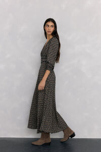 Pedro del Hierro Print midi dress