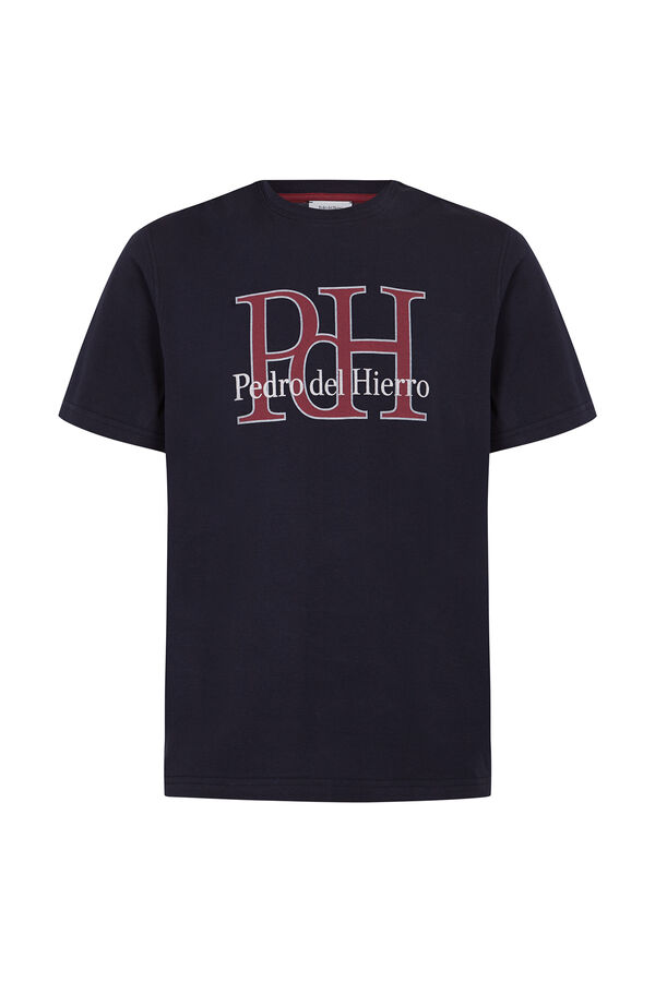 Pedro del Hierro T-shirt logo Blue