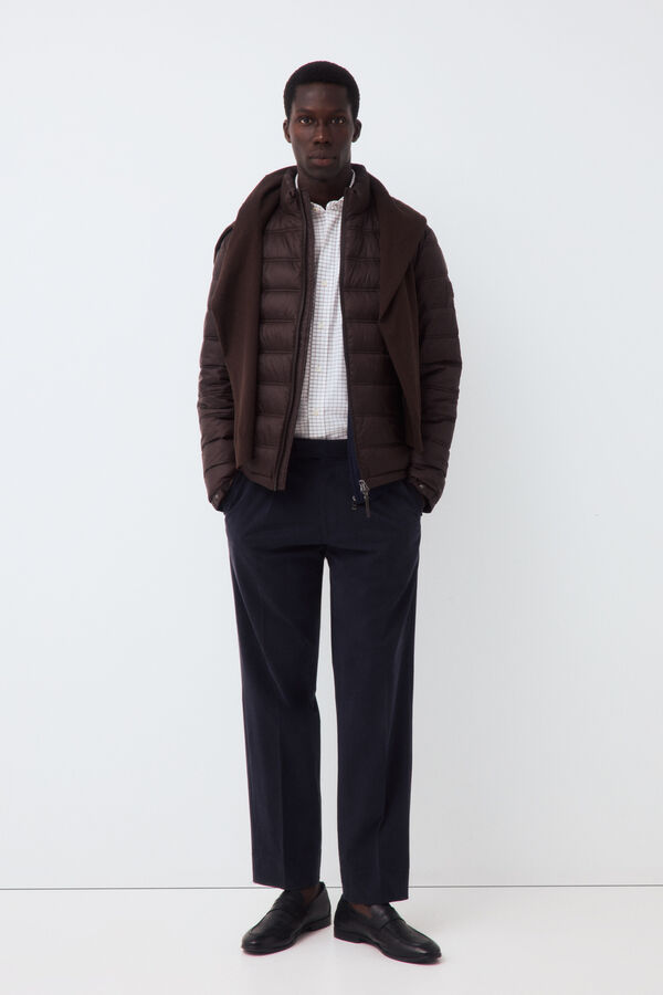 Pedro del Hierro Ultralight puffer jacket Brown