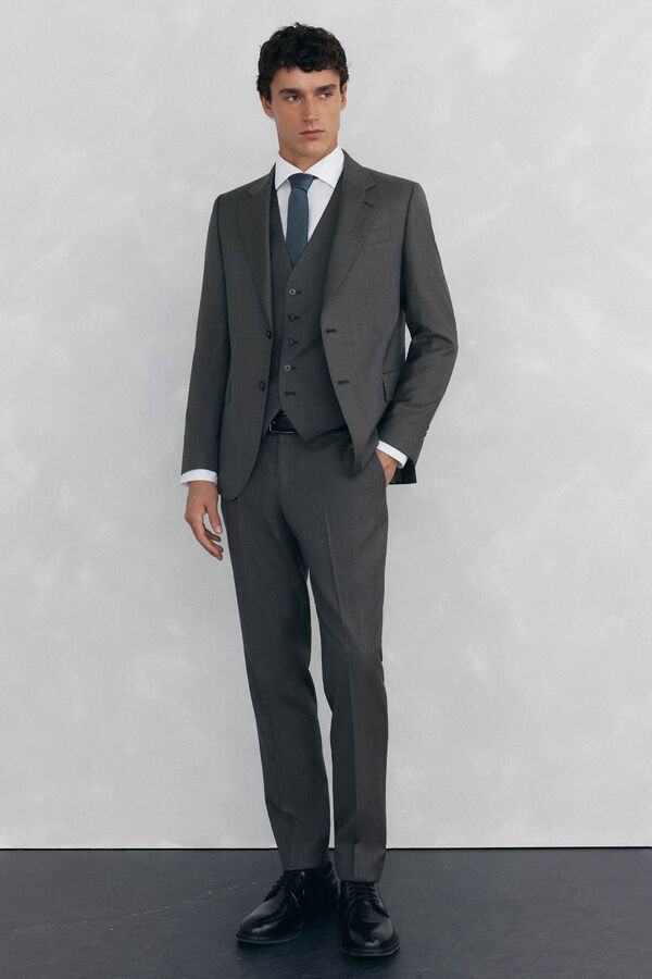 Pedro del Hierro Slim fit tan pants Beige
