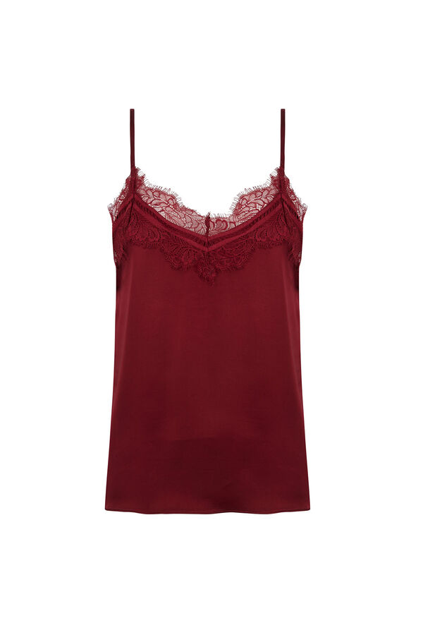 TFP by Tamara Falcó Vest top Burgundy