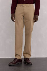 Pedro del Hierro Premium regular fit chinos pants Beige