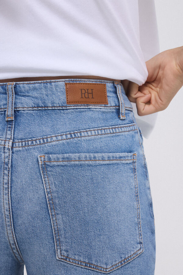 Pedro del Hierro Straight-fit jeans Blue