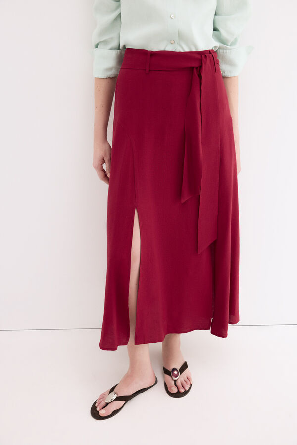 Pedro del Hierro Falda larga aberturas Burdeos