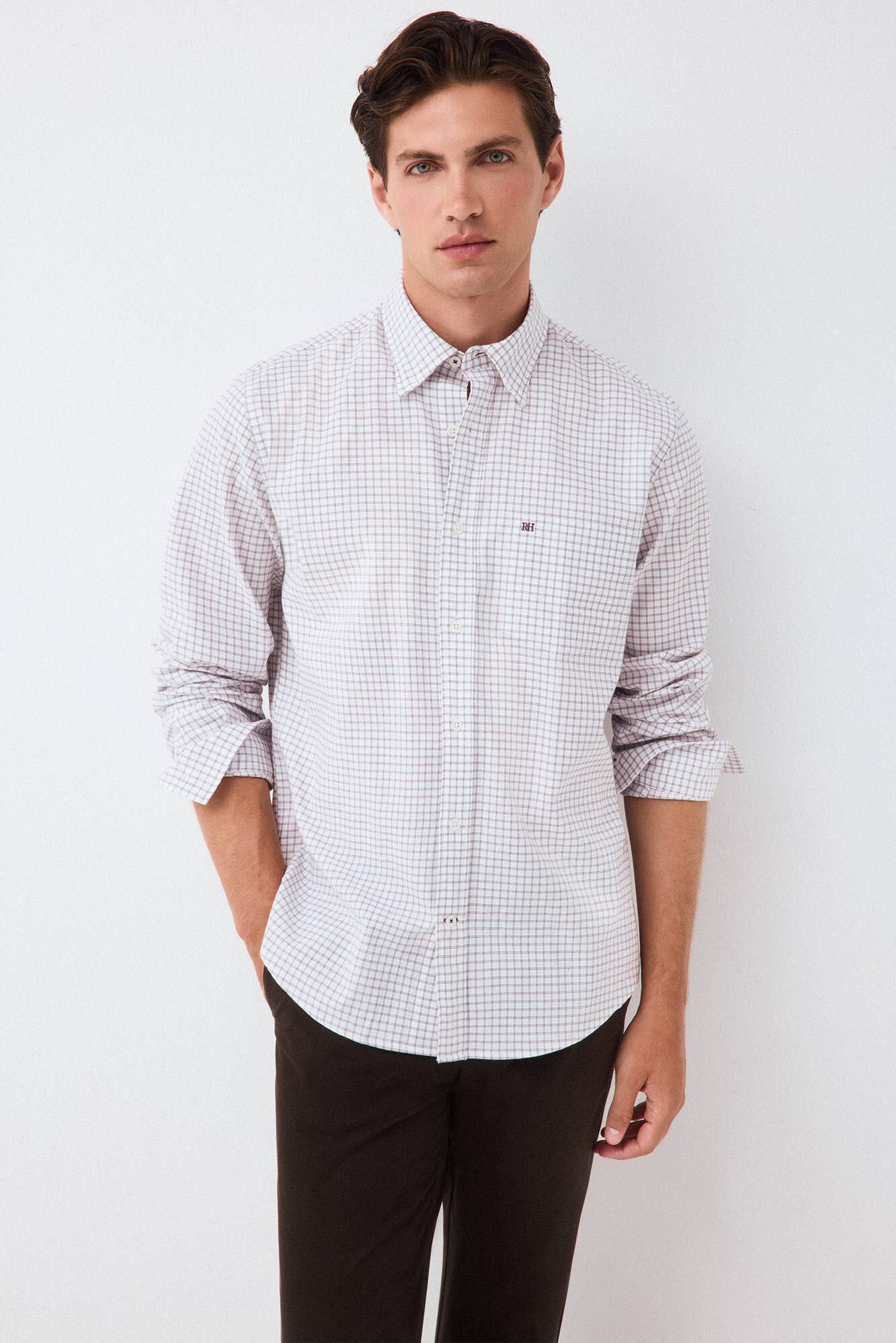 Pedro del Hierro Plaid shirt