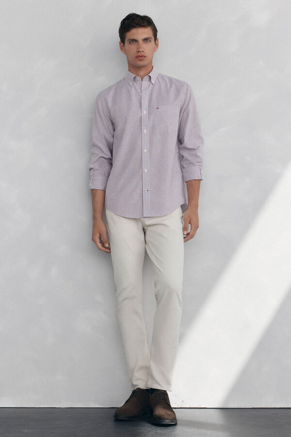 Pedro del Hierro Casual T-shirt Burgundy