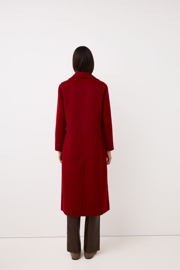 Pedro del Hierro Double-faced coat Red