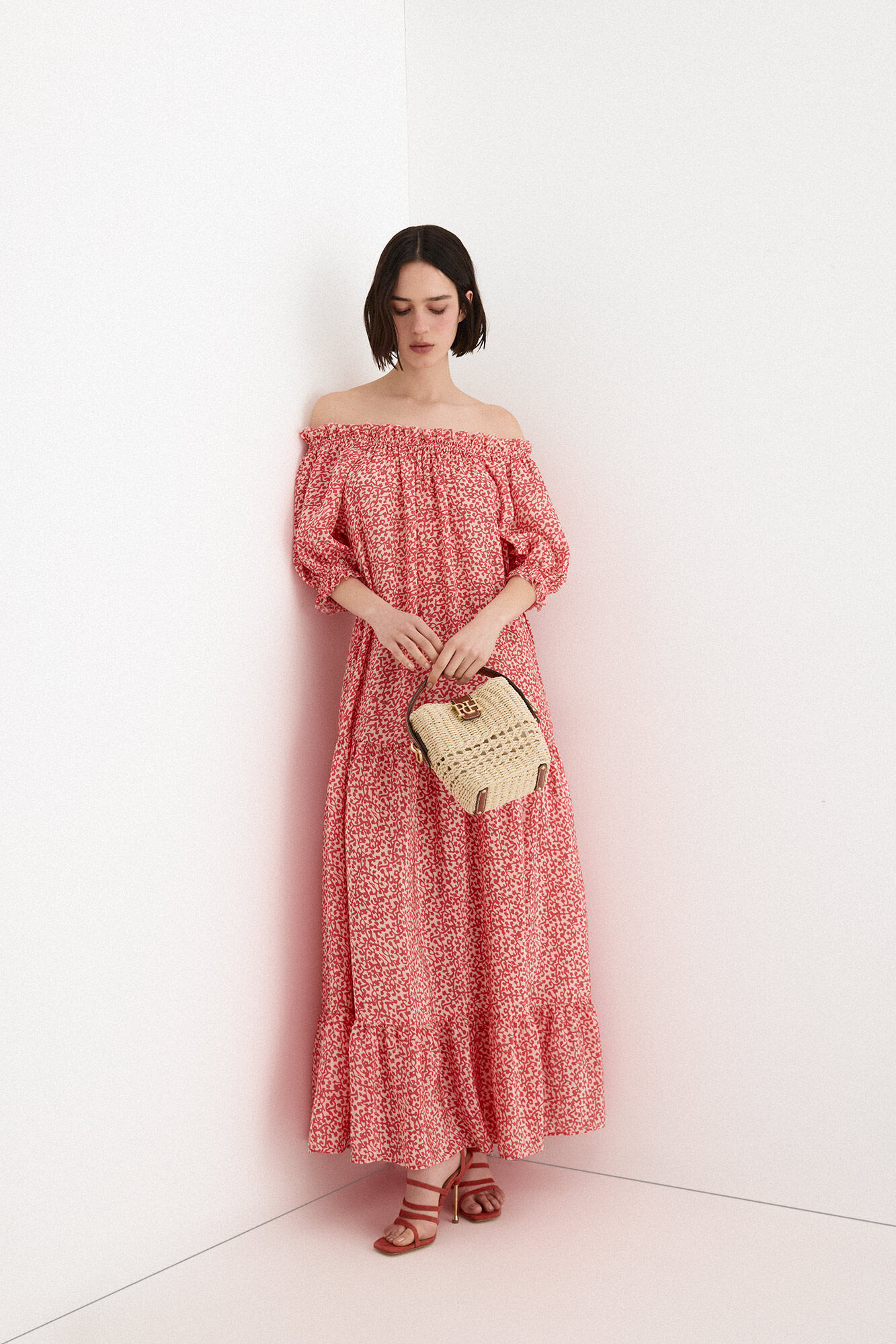 TFP by Tamara Falc&oacute; Contrast tie dress