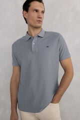Pedro del Hierro Basic piqué polo shirt Grey