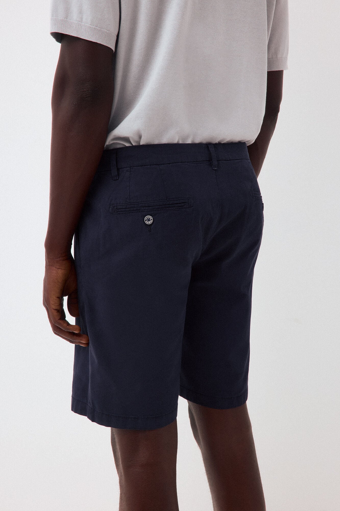 Pedro del Hierro Regular structure Bermuda shorts