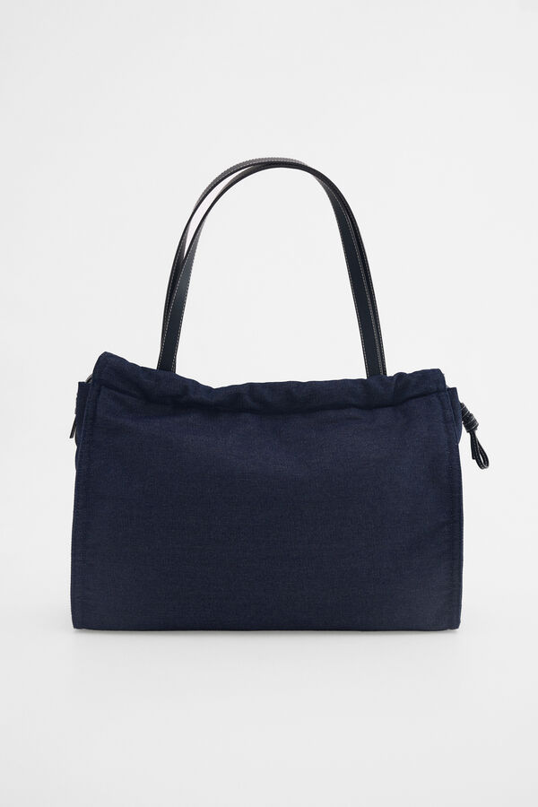 Pedro del Hierro Mala tote bag em denim Azul