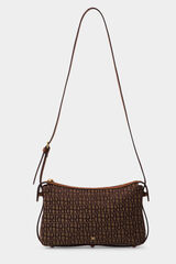 Pedro del Hierro Logo crossbody bag Brown