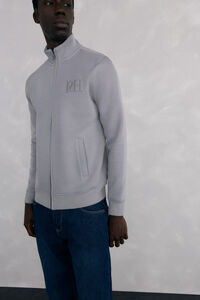 Pedro del Hierro Technical fabric cardigan