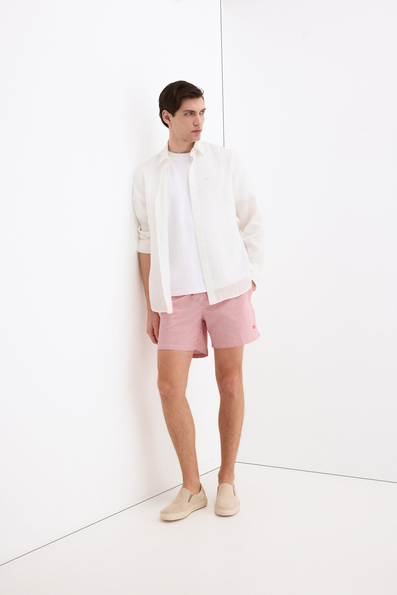 Pedro del Hierro Structured fabric swimwear