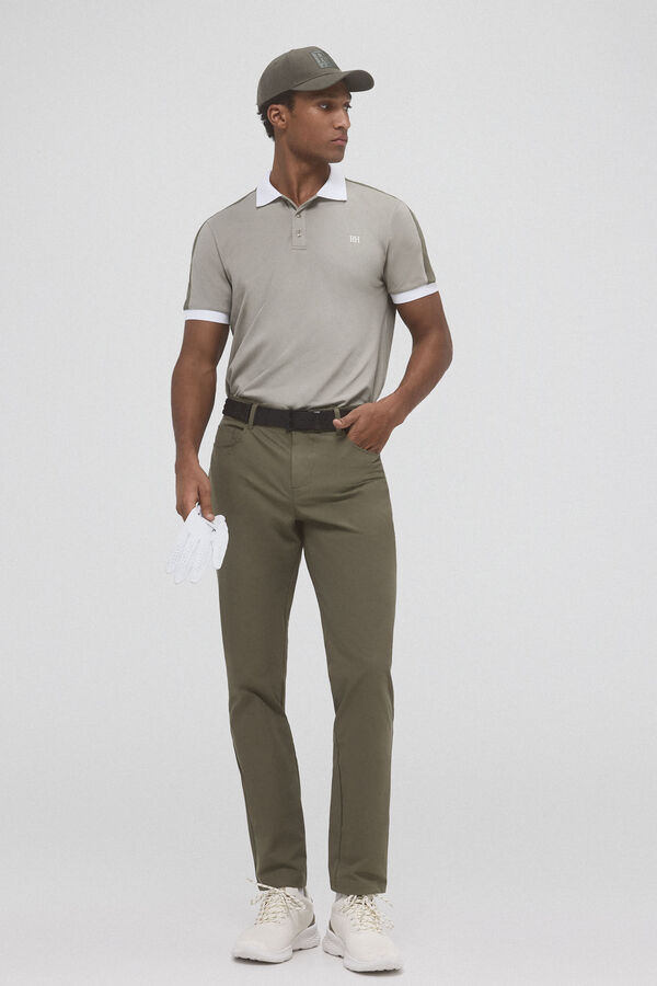 Pedro del Hierro Calças de golfe de 5 bolsos Verde