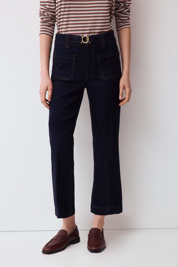 Pedro del Hierro Capri stove pipe jeans Blue