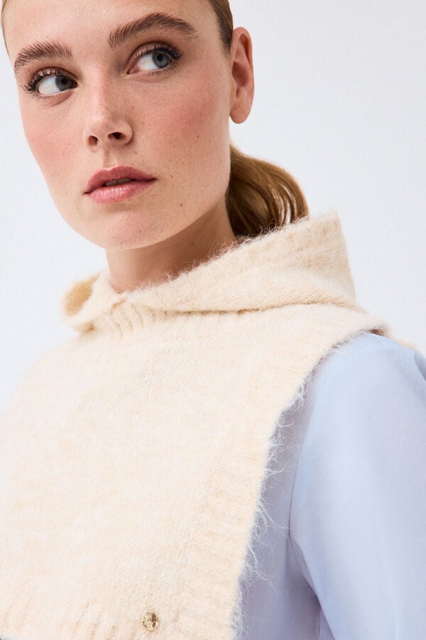 Pedro del Hierro Knit cape Brown