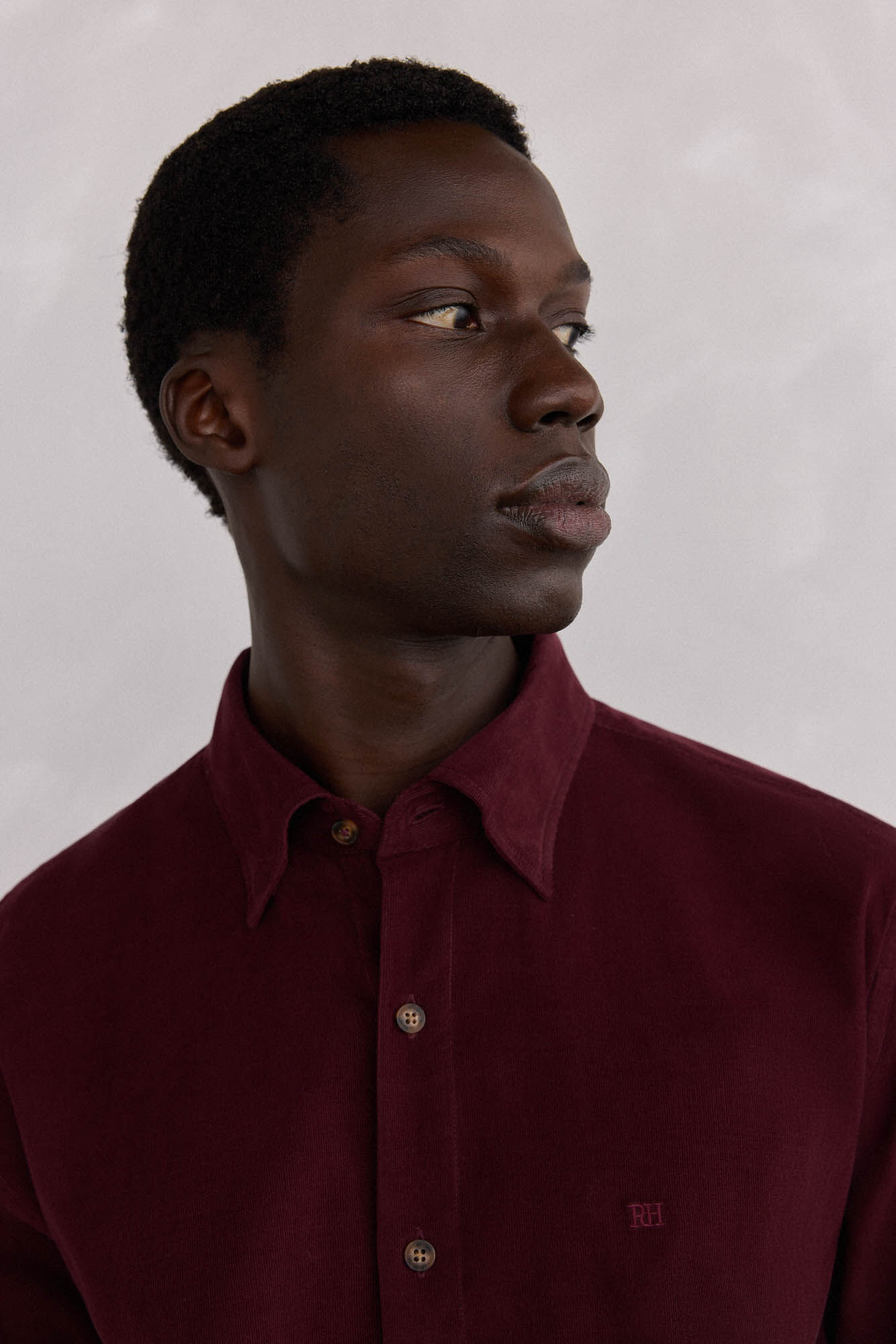 Pedro del Hierro Soft corduroy shirt