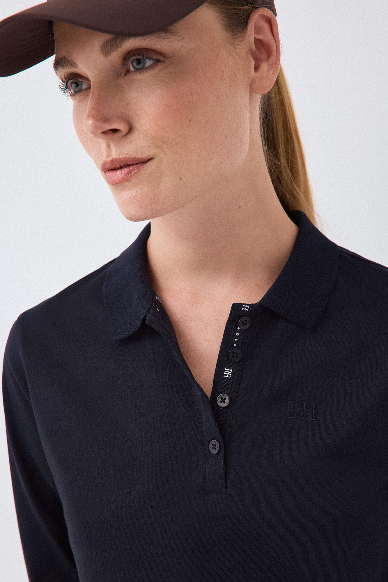 Pedro del Hierro Long sleeve polo shirt