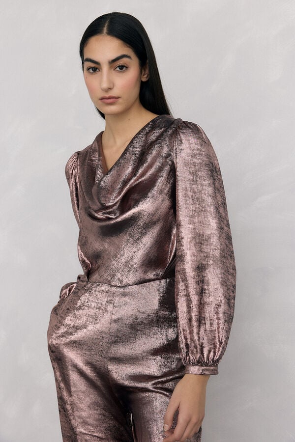 Pedro del Hierro Fantasy fabric jumpsuit Pink