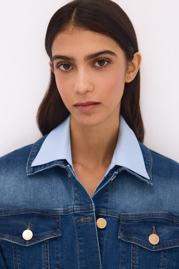 Pedro del Hierro Denim jacket Blue