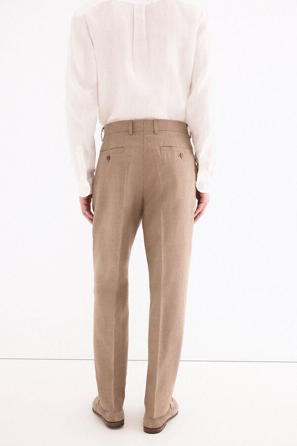 Pedro del Hierro Linen blend matching blazer Beige