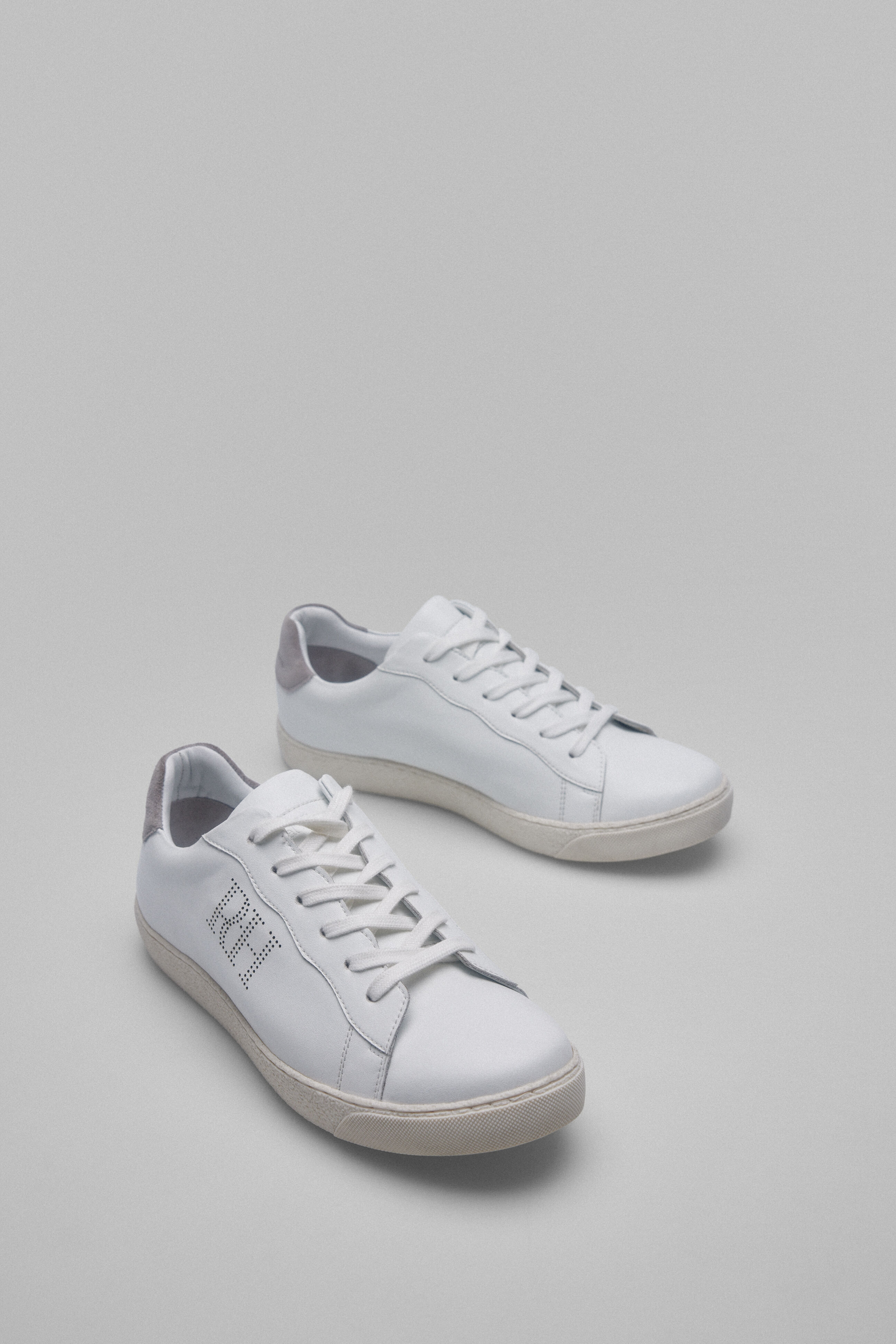 Pedro del Hierro Leather rubber sole trainer 