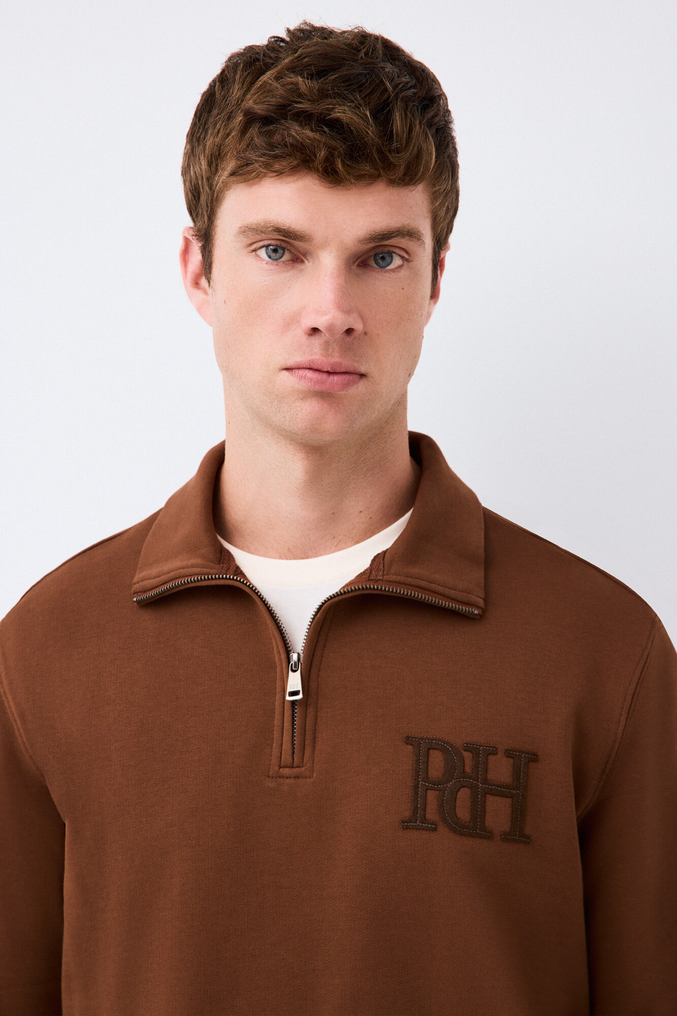Pedro del Hierro Zip neck sweatshirt