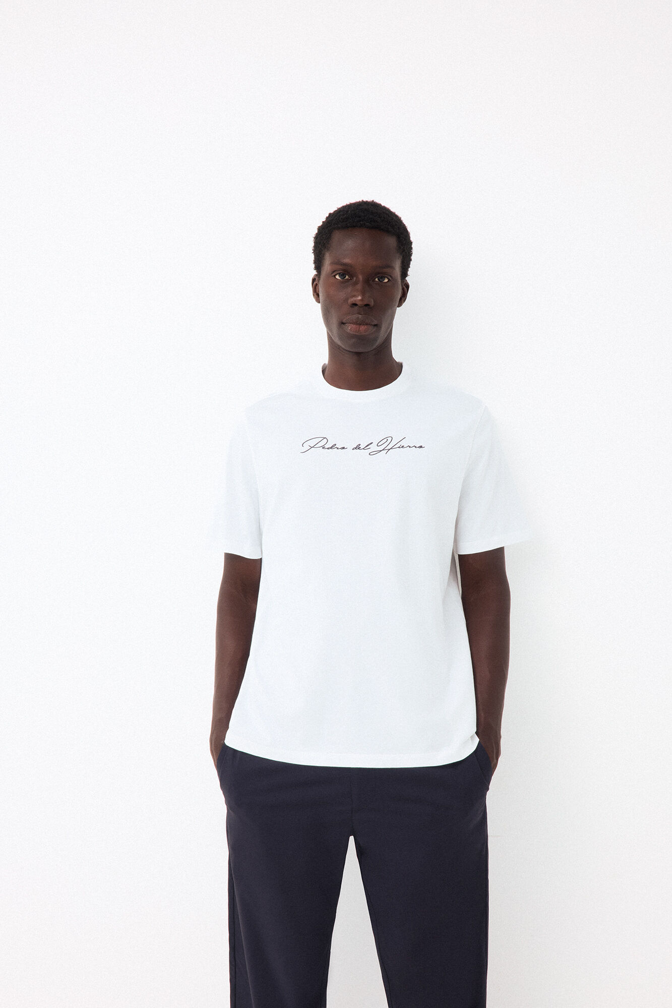 Pedro del Hierro Camiseta logo texto