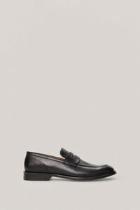Pedro del Hierro Smart leather loafer Black