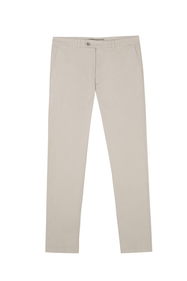 Pedro del Hierro Premium slim chinos Beige