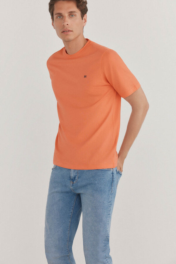Pedro del Hierro Basic T-shirt Red