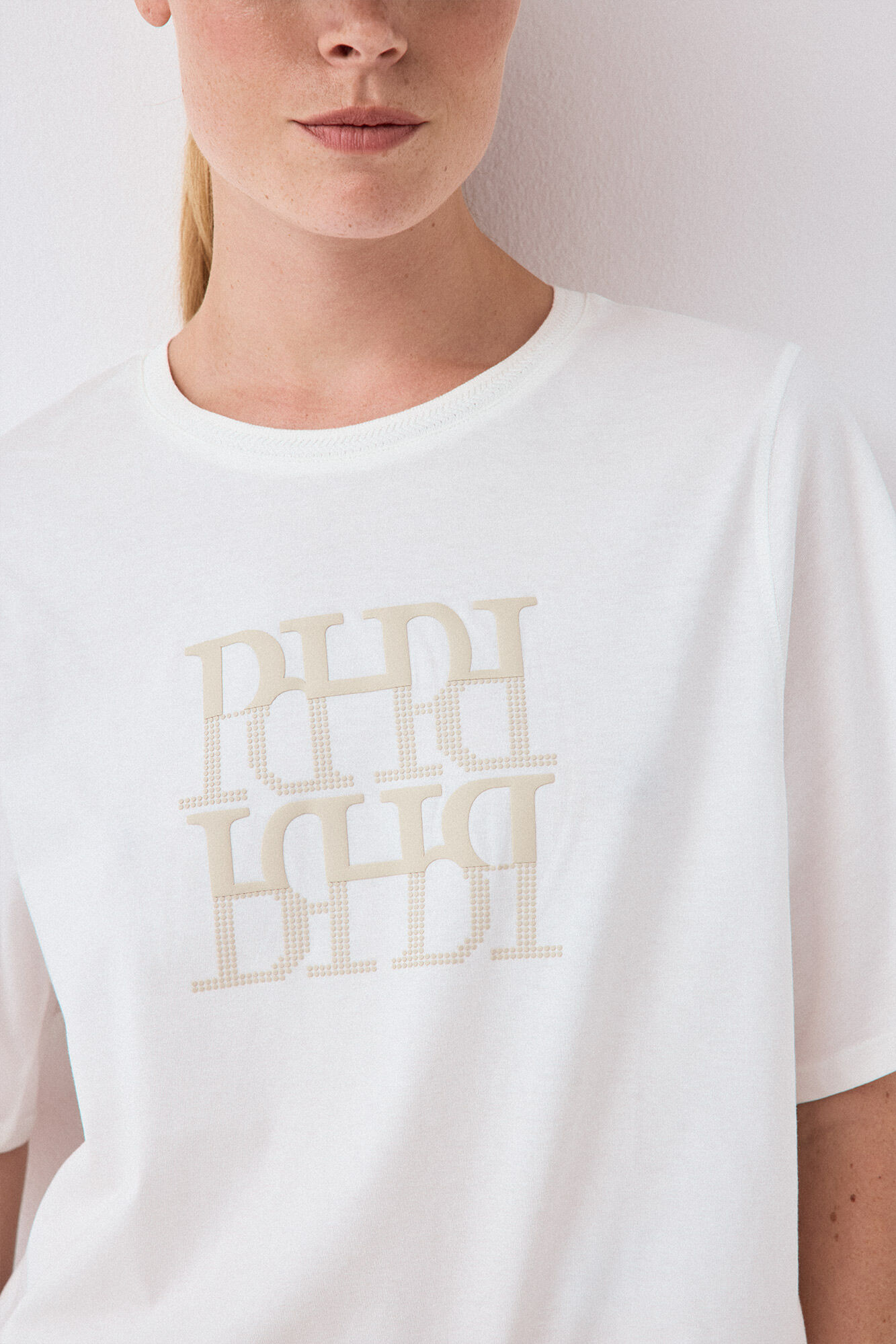 Pedro del Hierro T-shirt oversize activewear logo