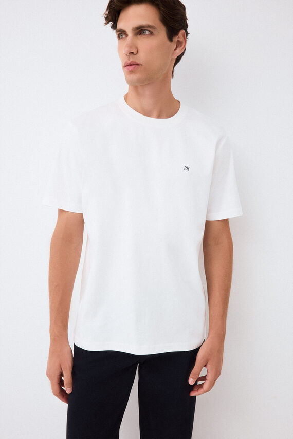 Camiseta lisa mercerizada
