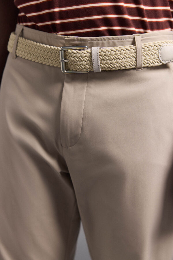 Pedro del Hierro Long golf pants Beige