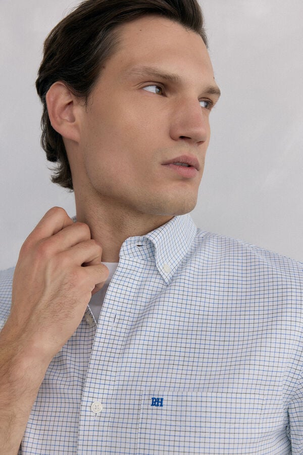 Pedro del Hierro Casual shirt Blue