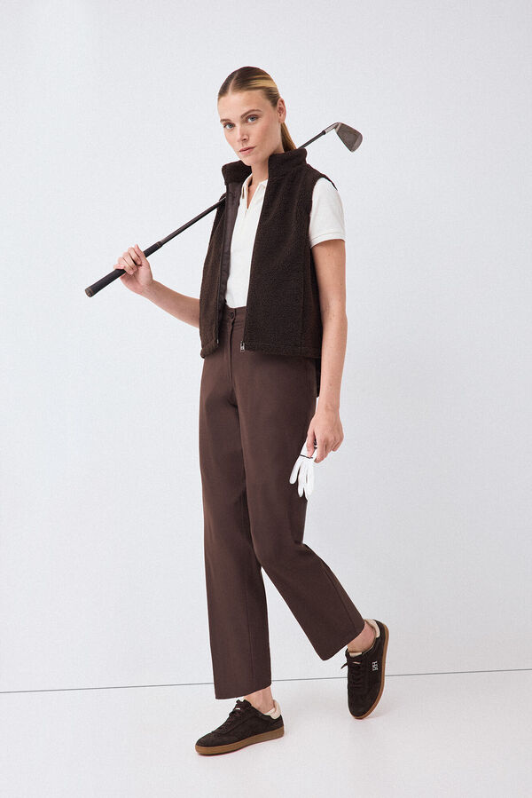 Pedro del Hierro Five-pocket trousers Brown