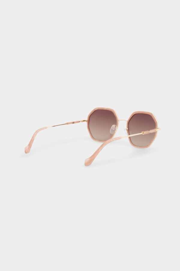 Pedro del Hierro Metal frame sunglasses Pink