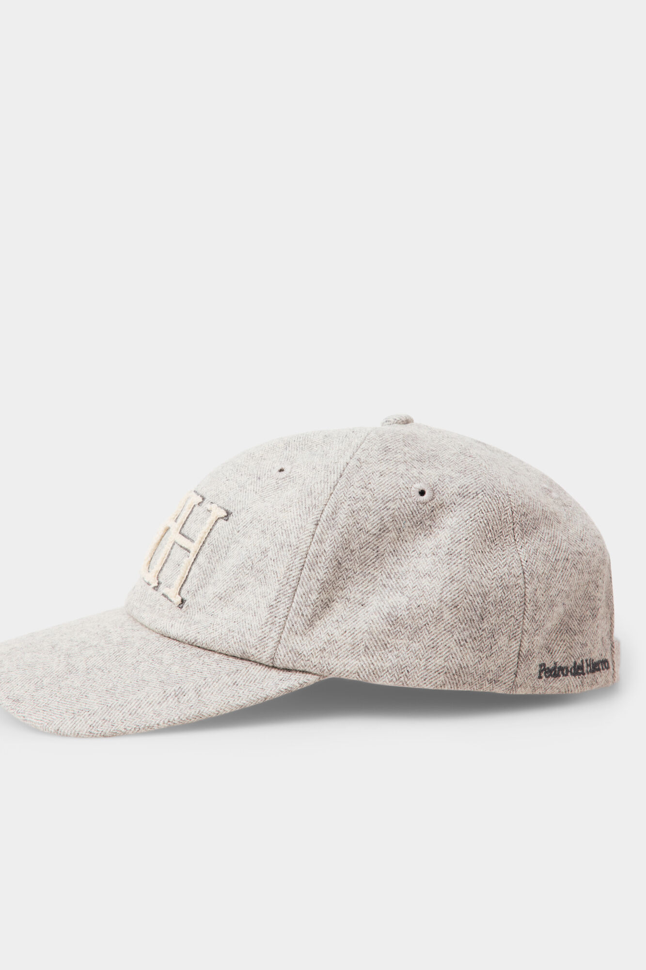 Pedro del Hierro Herringbone logo beanie