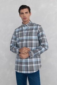 Pedro del Hierro Soft checkered twill