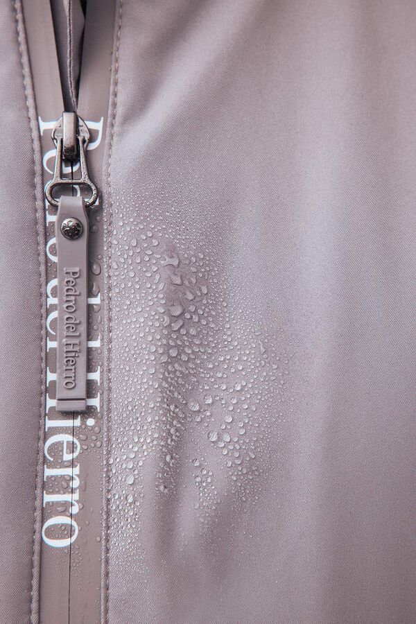 Pedro del Hierro Lightweight technical jacket Grey
