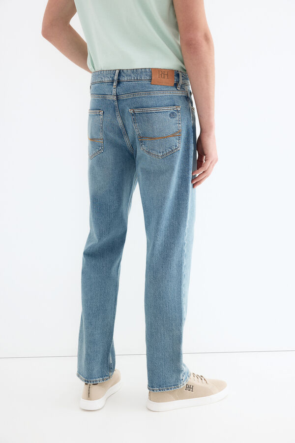 Pedro del Hierro New straight jeans Blue