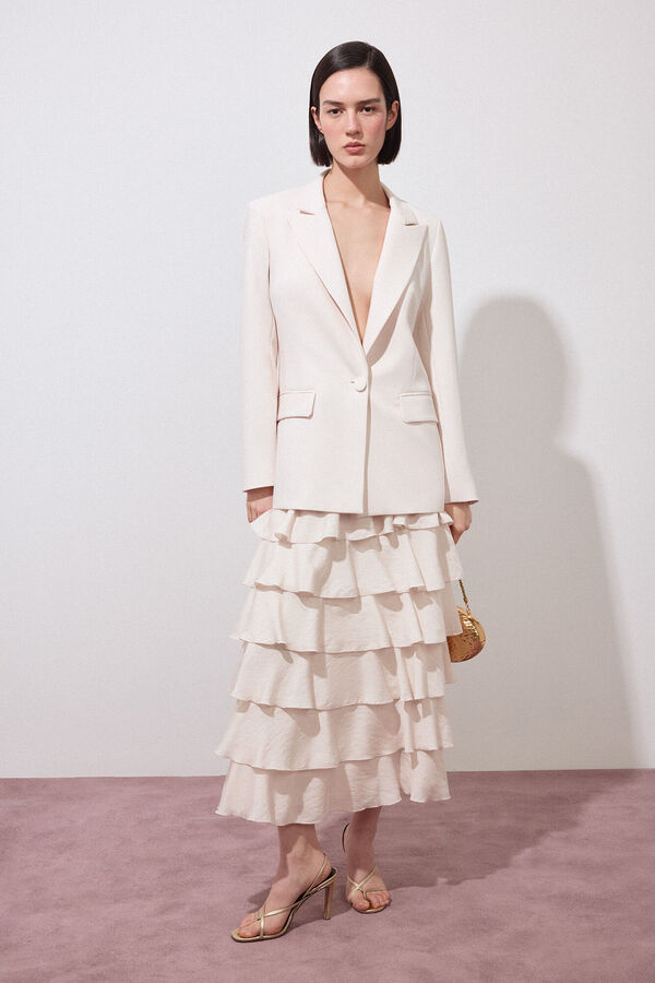 Pedro del Hierro Blazer reto Ecru