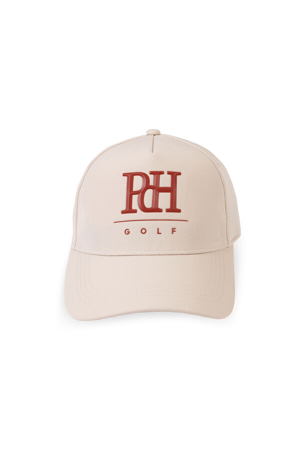 Pedro del Hierro Bon&eacute; de golfe com pala Beige