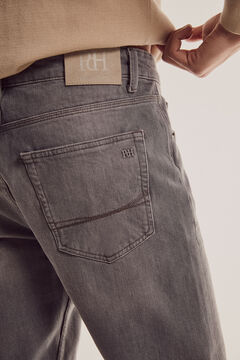 Pedro del Hierro Slim fit premium flex jeans Grey