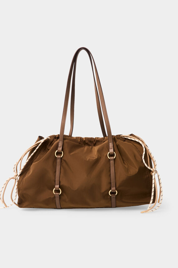 Shopper nylon doble asa