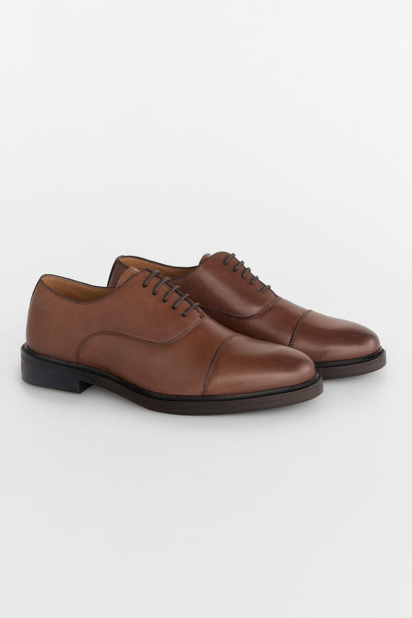 Pedro del Hierro Plain dress shoe Brown