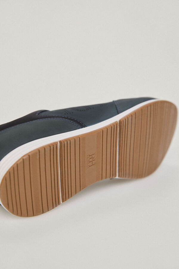 Pedro del Hierro Icon sneaker with rubber sole  Blue